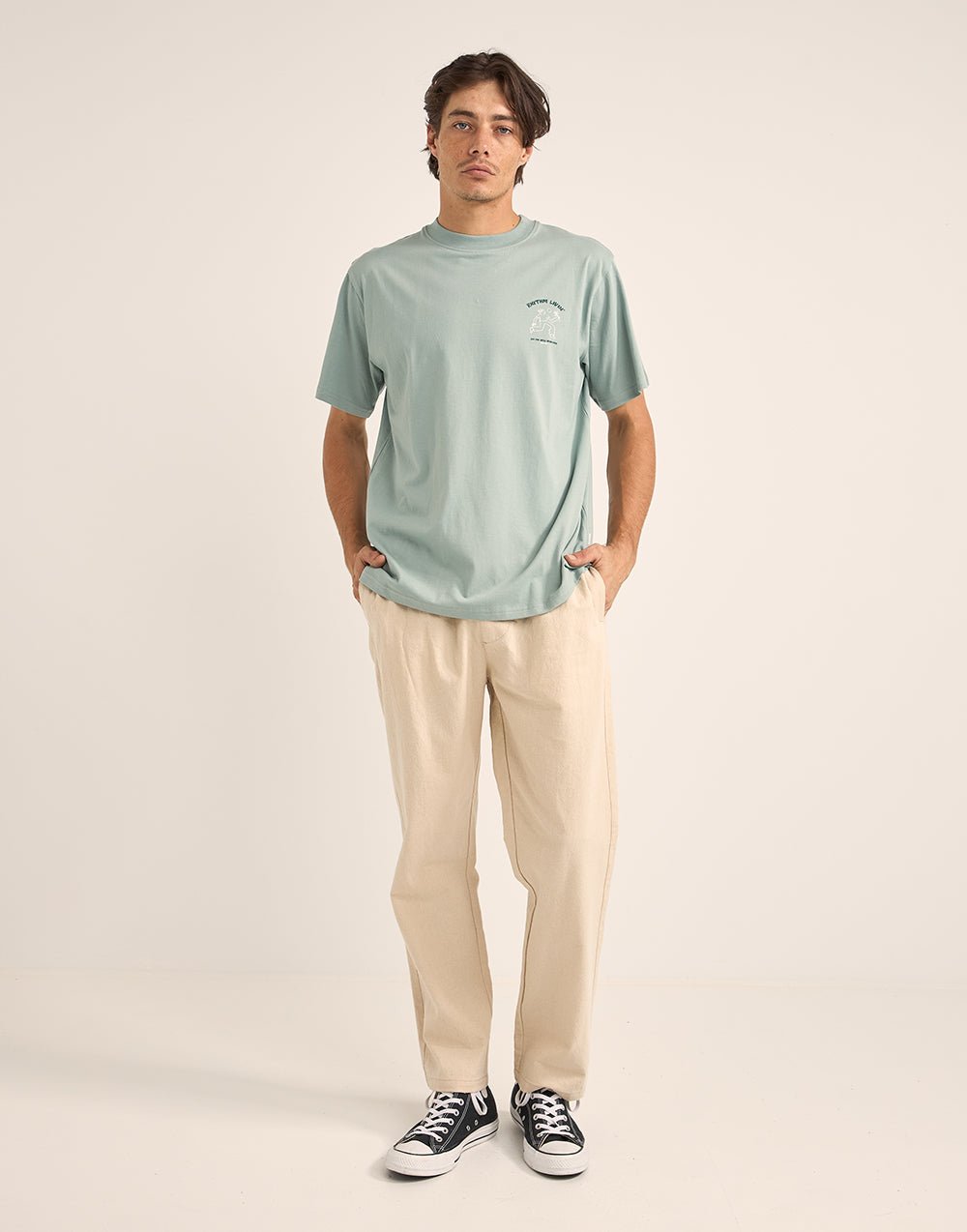 Fashion Rhythm Freedom T-Shirt Seafoam