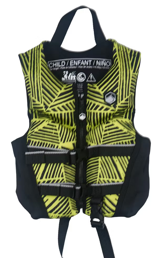 Liquid Force Fury Child CGA Vest green/blk (13-23Kg)