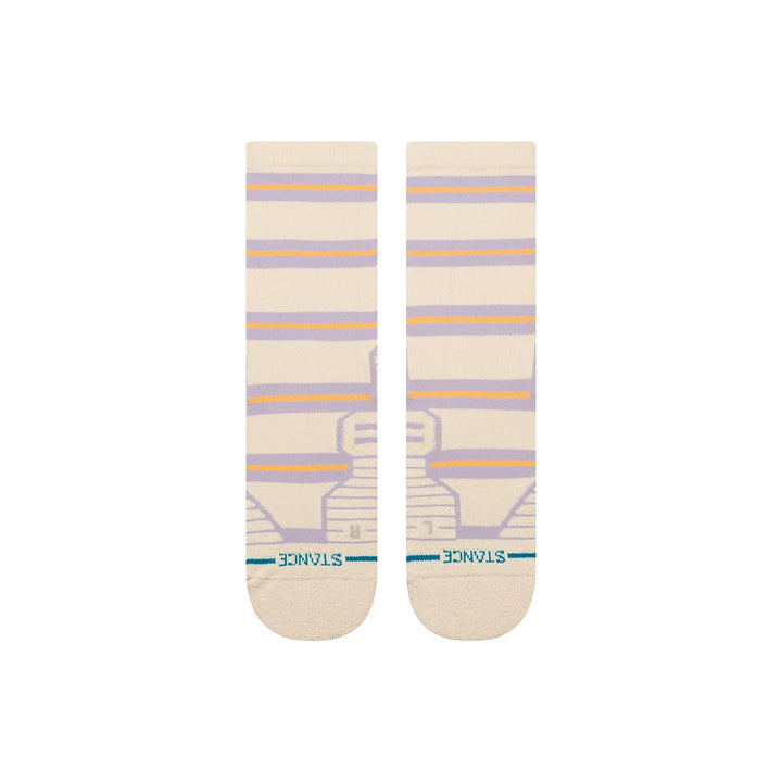 Stance Beam Stripe Mid Crew