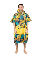 Accessories ALL-IN Beach Crew V Poncho Feuillage