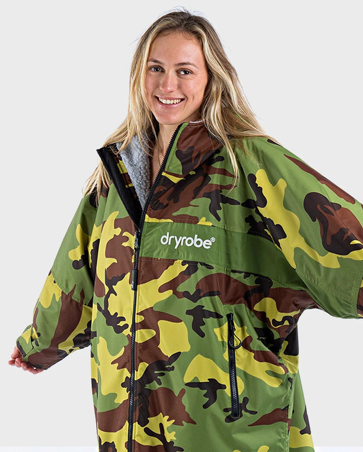 dryrobe Remix Camouflage grey green