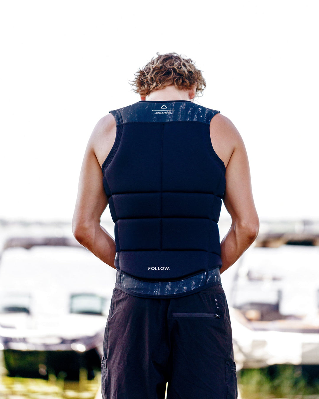 Wetsuit & Protection FOLLOW Affiliate Impact Mens black/black