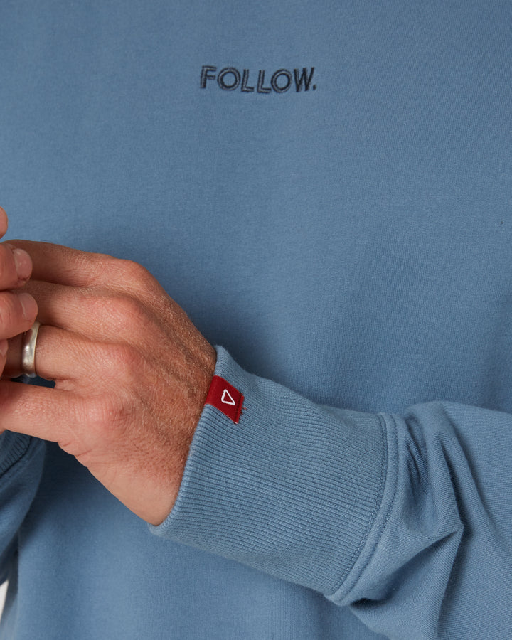 Fashion FOLLOW Couch Crew alloy