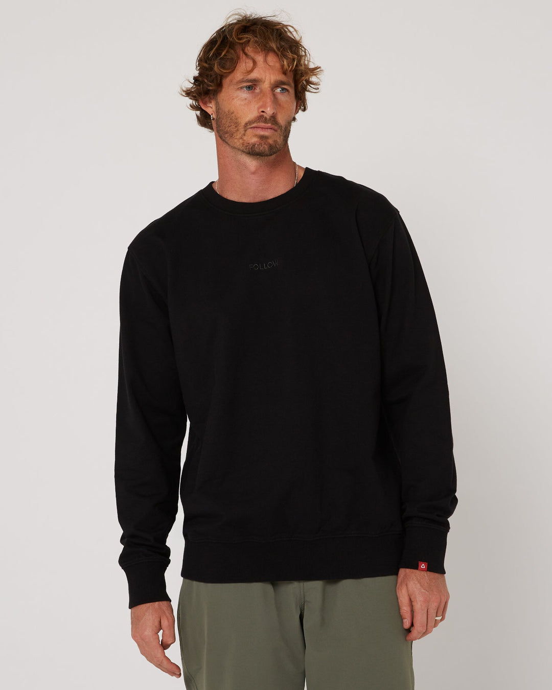 Fashion FOLLOW Couch Crew black