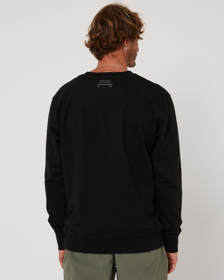 Fashion FOLLOW Couch Crew black