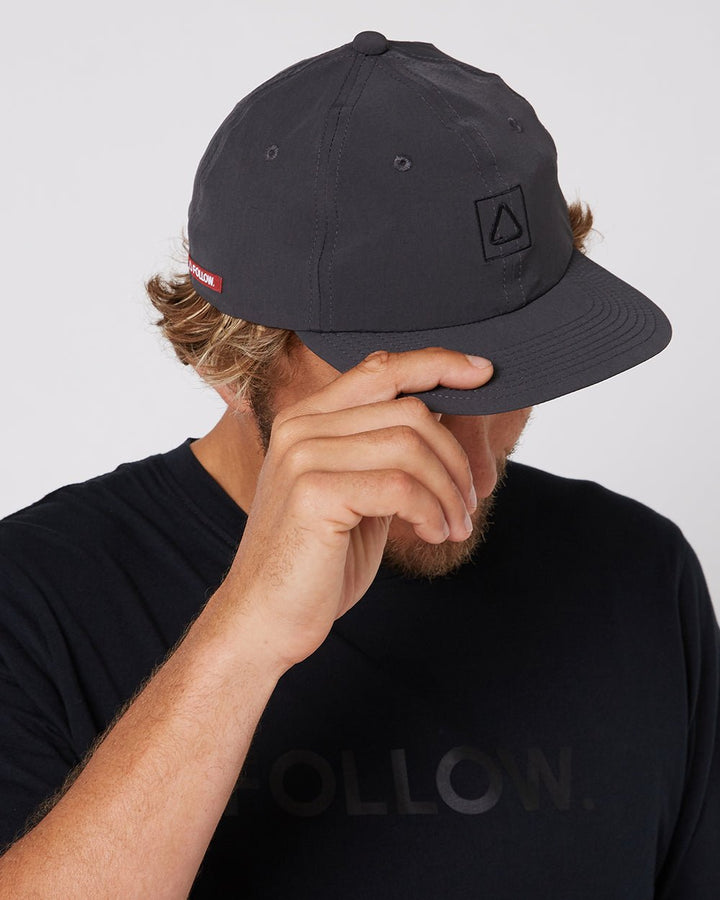 Fashion FOLLOW Dad Cap Charcoal