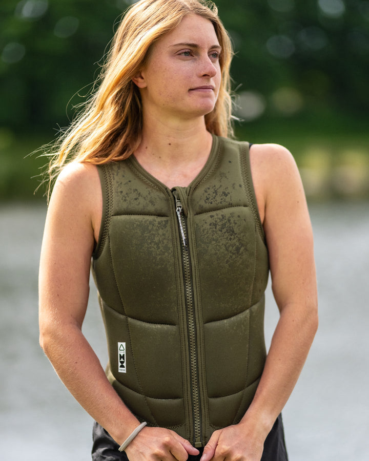 Wetsuit & Protection FOLLOW Finesse Impact Ladies Vest olive