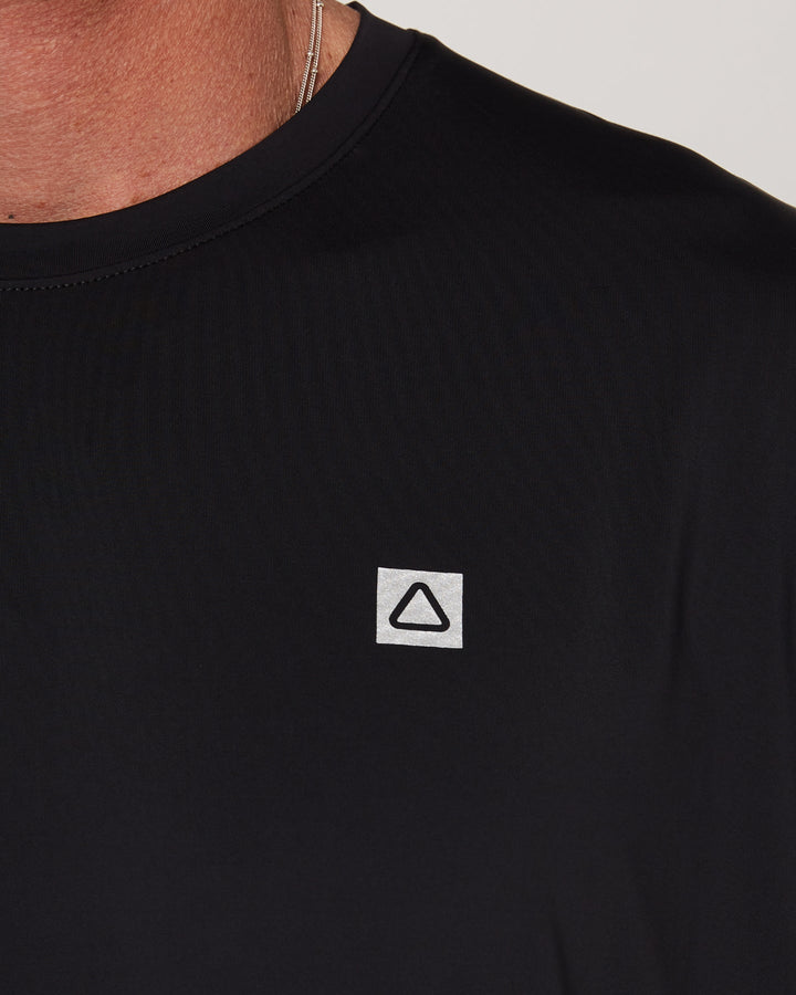 Wetsuit & Protection FOLLOW Hybrid Tee L/S charcoal/black