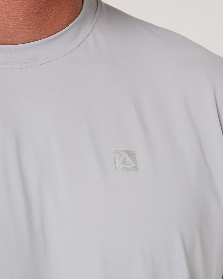 Wetsuit & Protection FOLLOW Hybrid Tee L/S light grey