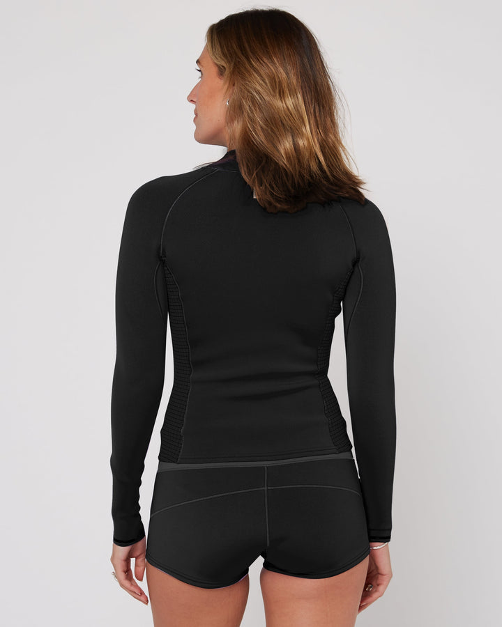 Wetsuit & Protection FOLLOW Ladies FZ Wetty Top Black