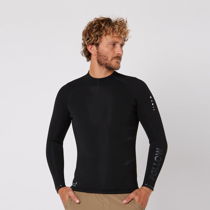 Wetsuit & Protection FOLLOW P1 2mm Wetty Top Black