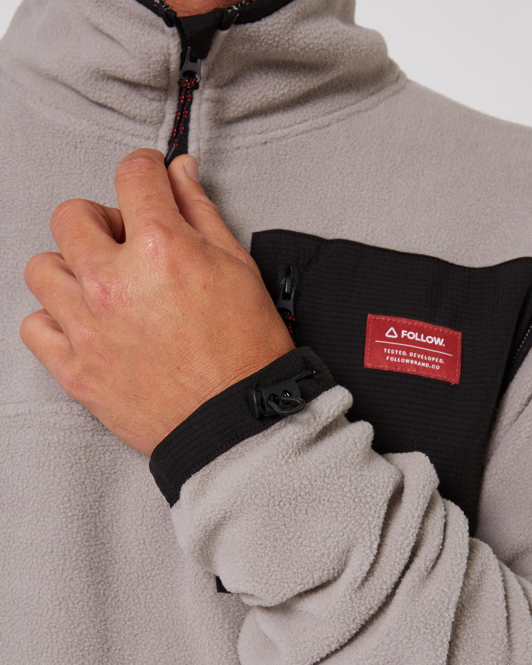 Fashion FOLLOW Polar Crew stone