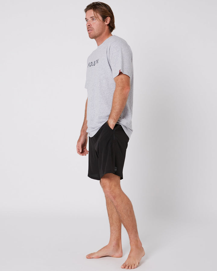 Fashion FOLLOW Tech Shorts Black