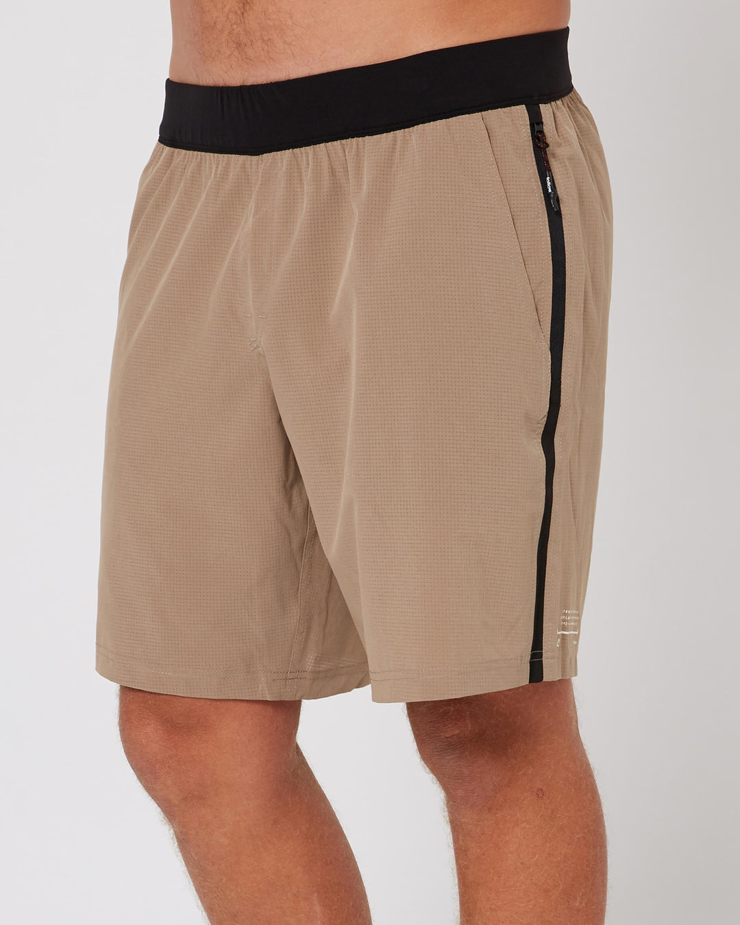 Fashion FOLLOW Tech Shorts Deep Taupe