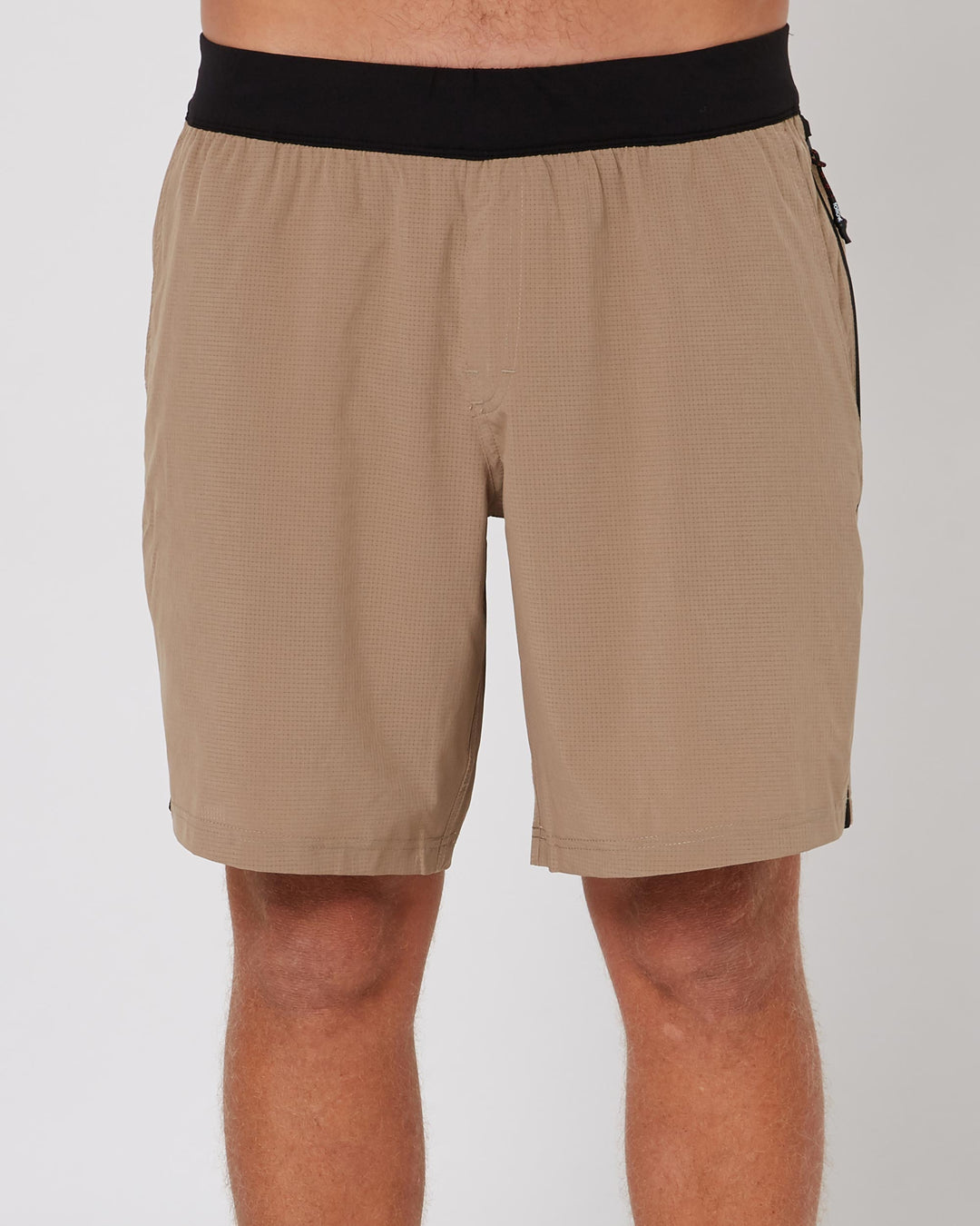 Fashion FOLLOW Tech Shorts Deep Taupe