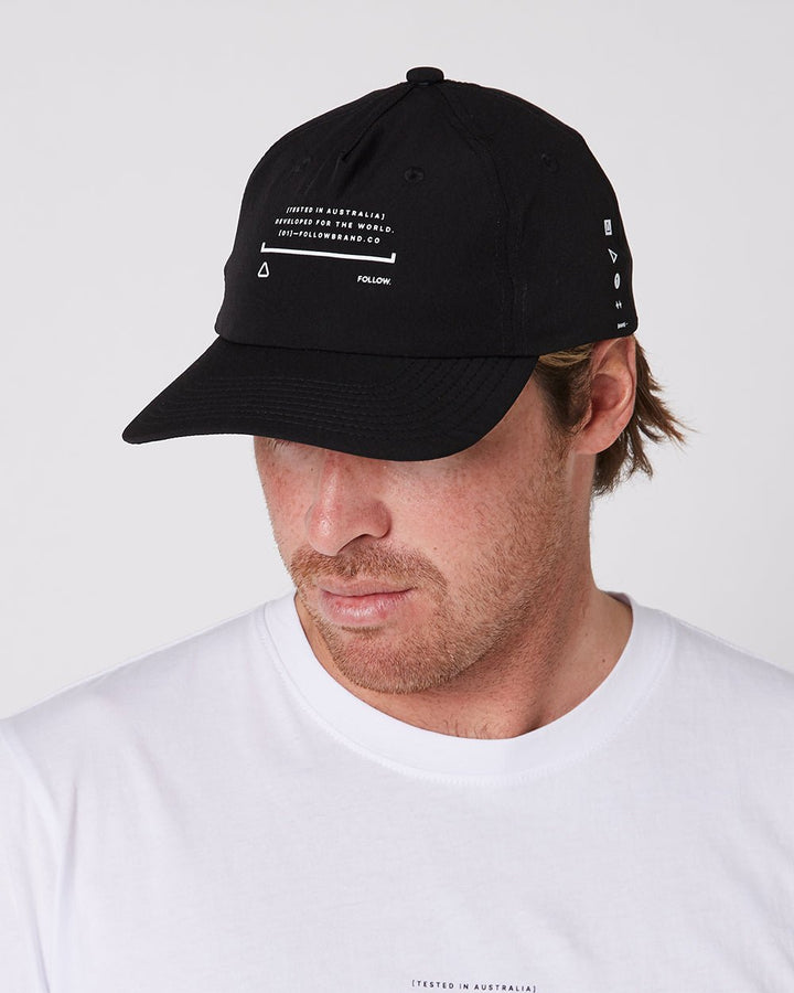 Fashion FOLLOW Tested Cap Black