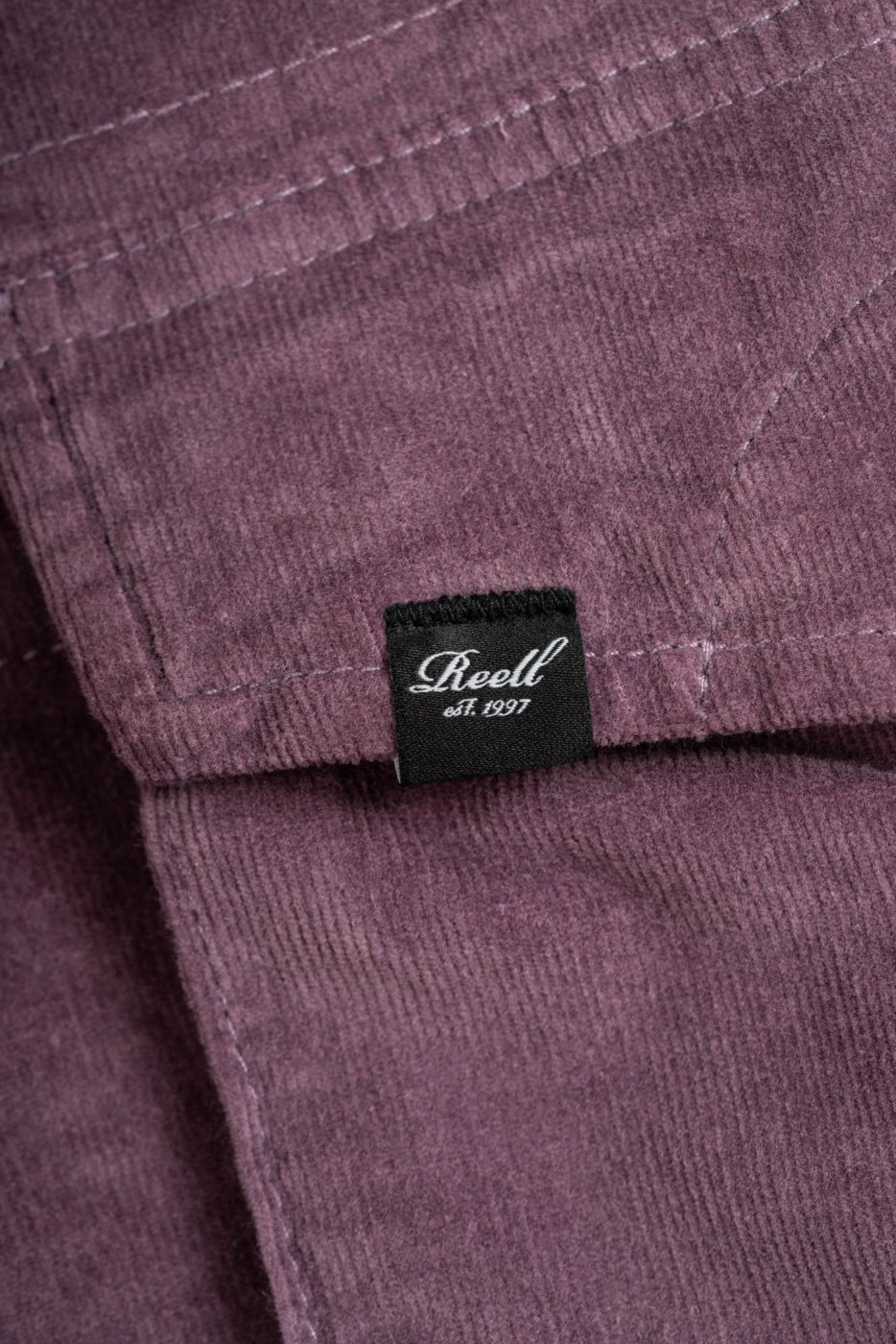 Fashion REELL City Cargo Short Baby Cord Purple