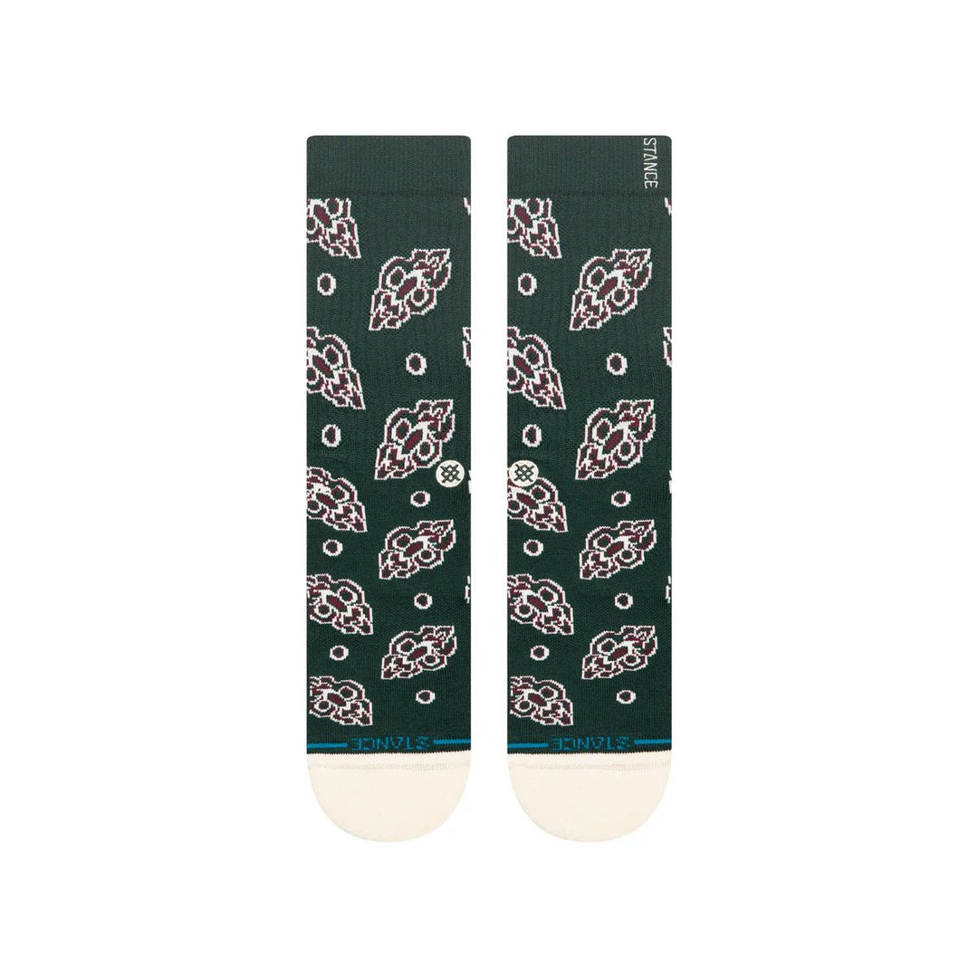 Fashion Stance Pine Brocade Crew