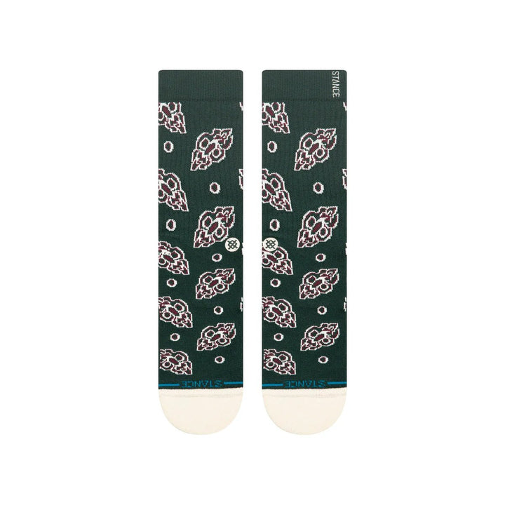 Fashion Stance Pine Brocade Crew