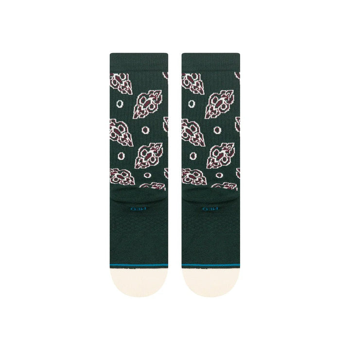 Fashion Stance Pine Brocade Crew