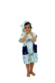 Accessories ALL-IN Baby Crew Poncho Thunder / navy