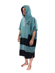 Accessories ALL-IN Beach Crew V Poncho blue green