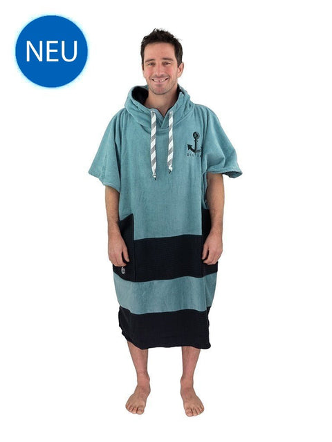 Accessories ALL-IN Beach Crew V Poncho blue green