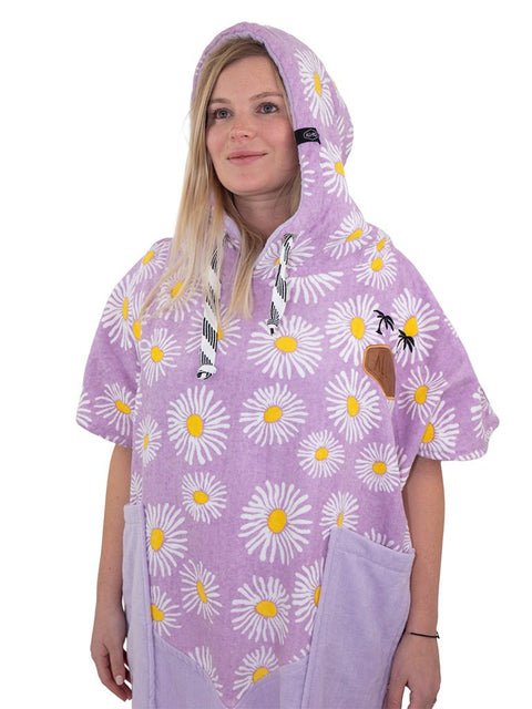 Accessories ALL-IN Beach Crew V Poncho flower power
