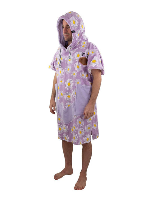 Accessories ALL-IN Beach Crew V Poncho flower power