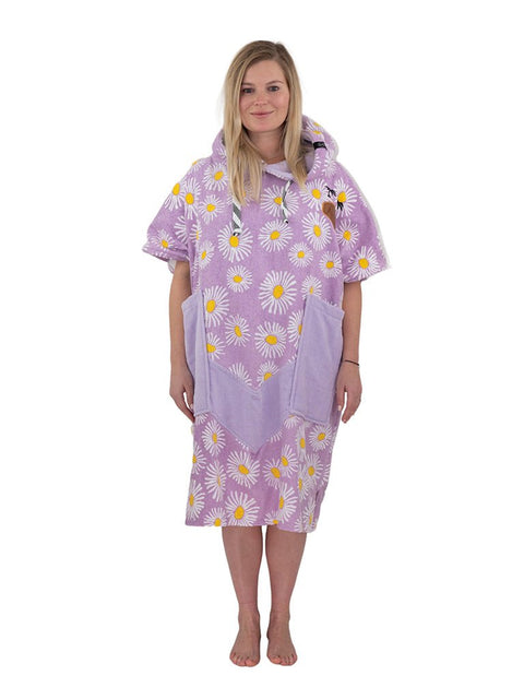 Accessories ALL-IN Beach Crew V Poncho flower power