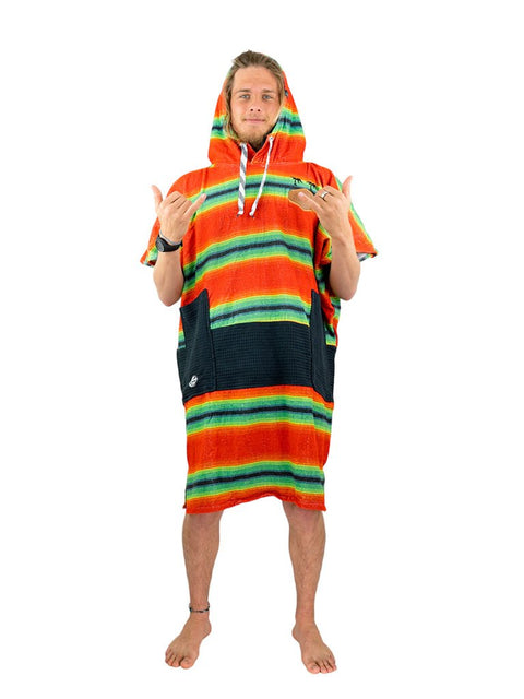 Accessories ALL-IN Beach Crew V Poncho Mexican Stripes