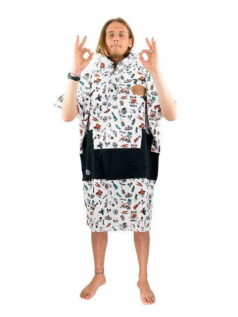 Accessories ALL-IN Beach Crew V Poncho Mexicano