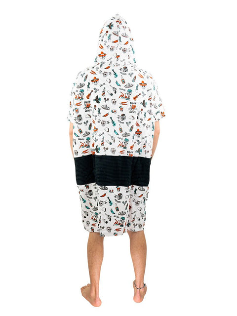 Accessories ALL-IN Beach Crew V Poncho Mexicano