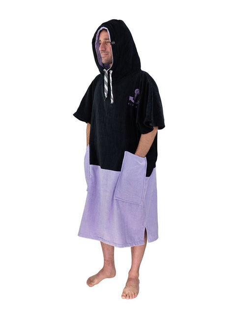 Accessories ALL-IN Flash Line V Poncho black violet
