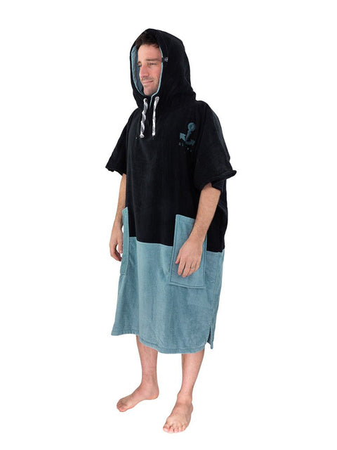 Accessories ALL-IN Flash Line V Poncho black/blue green