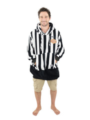 Accessories ALL-IN Jacquard Boy Friend Poncho good vibes black