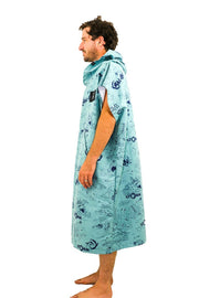 Accessories ALL-IN Light Line Microfiber Poncho Storm/Grey Blue/Navy