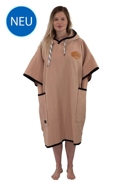 Accessories ALL-IN Light Line T Poncho dark pink/waffle