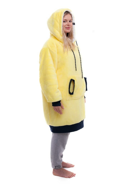 Accessories ALL-IN Plaid Poncho 100% Recycled dark yellow