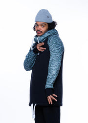 Fashion bro! chill n’shred hoodie (forest camo)