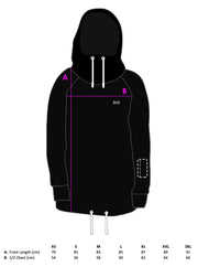 Fashion bro! chill n´shred hoodie Shred Love