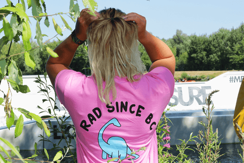 Fashion bro! Rad since BC Tee pink