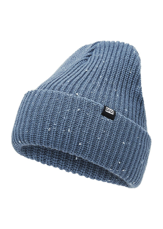 Accessories bro! Waffle Beanie slate blue/white
