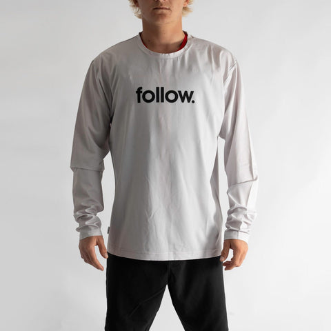 Wetsuit & Protection FOLLOW Corp L/S Hydro Tee stone