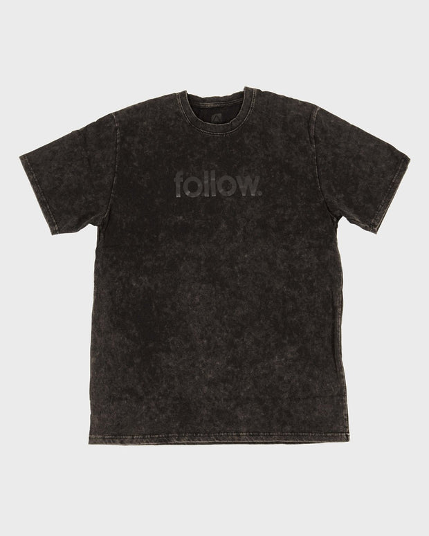 Fashion FOLLOW Corp Stone Tee black