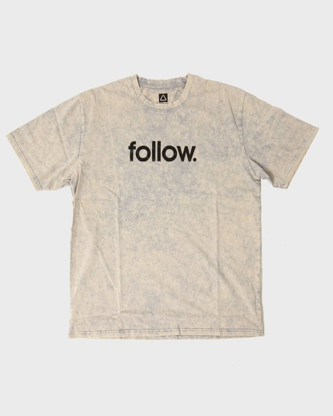 Fashion FOLLOW Corp Stone Tee - Stone