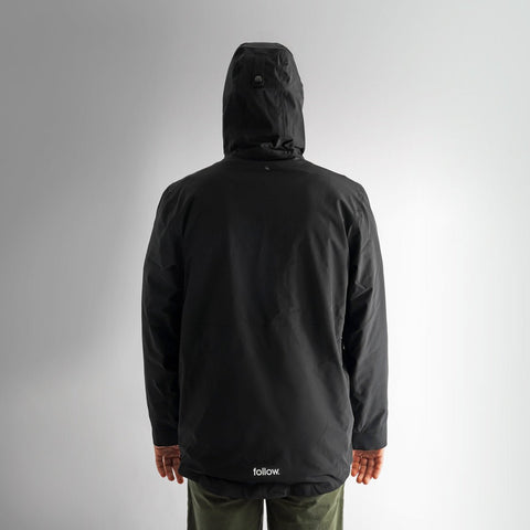 Wetsuit & Protection FOLLOW Layer 3.11 Outer Spray Anorak Black