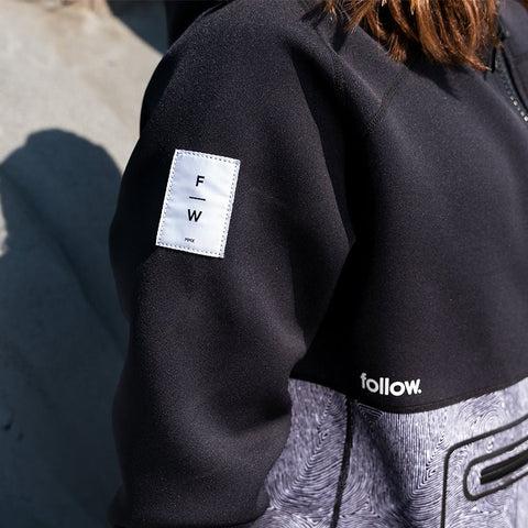 Wetsuit & Protection FOLLOW Layer 3.12 Pro Neo Anorak Pedro black