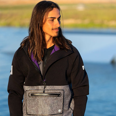 Wetsuit & Protection FOLLOW Layer 3.12 Pro Neo Anorak Pedro black
