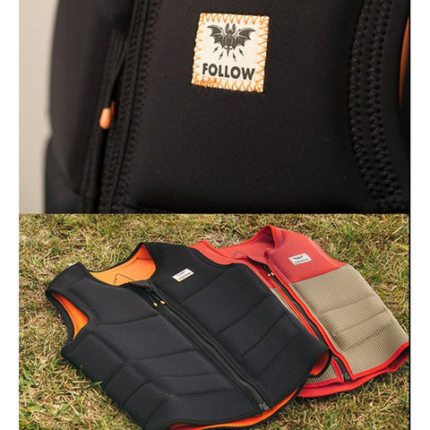 Wetsuit & Protection FOLLOW Mitch Pro Impact Vest dusty red 2019
